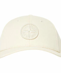 Best Pirce 👏 Cap Ecru Stone Island Fashion Teen, Children 💯