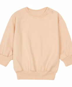 Flash Sale 🌟 Cassandre Organic Cotton Terry Cloth Sweatshirt Pink Poudre Organic Fashion Teen, Children 😍