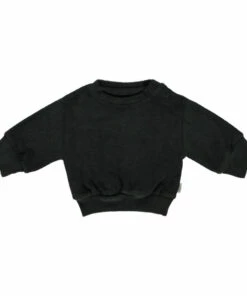 Best reviews of 👏 Cassandre Terry Cloth Sweatshirt Black Poudre Organic Fashion Baby, Children ⌛