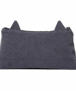 Brand new 🛒 Cat Pouch Charcoal grey Emile et Ida Fashion Children 🔥 -Outlet Kids' Fashion Store cat pouch charcoal grey emile et ida fashion children 2