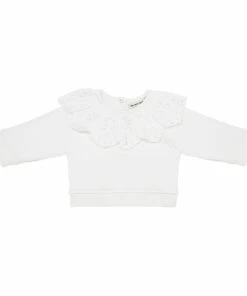 Best Sale 💯 Catarina Organic Cotton Sweatshirt Off white the new society Fashion Teen, Children ⌛