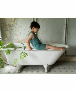 Hot Sale 👏 Catcheur Tank Top Teal Risu Risu Fashion Teen, Children 🎁 -Outlet Kids' Fashion Store catcheur tank top teal risu risu fashion teen children 2