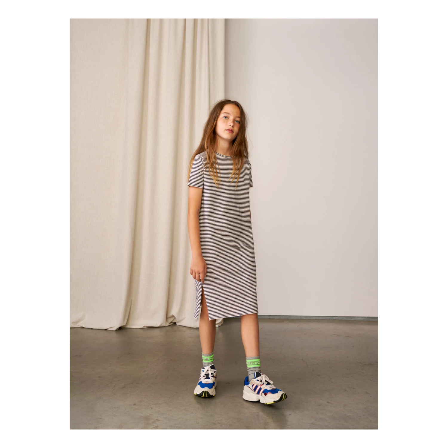 Cheap ๐ Cath Striped ๐ Dress White Bellerose Fashion Teen, Children ๐งจ 2 Cheap ๐ Cath Striped ๐ Dress White Bellerose Fashion Teen, Children ๐งจ - Image 2