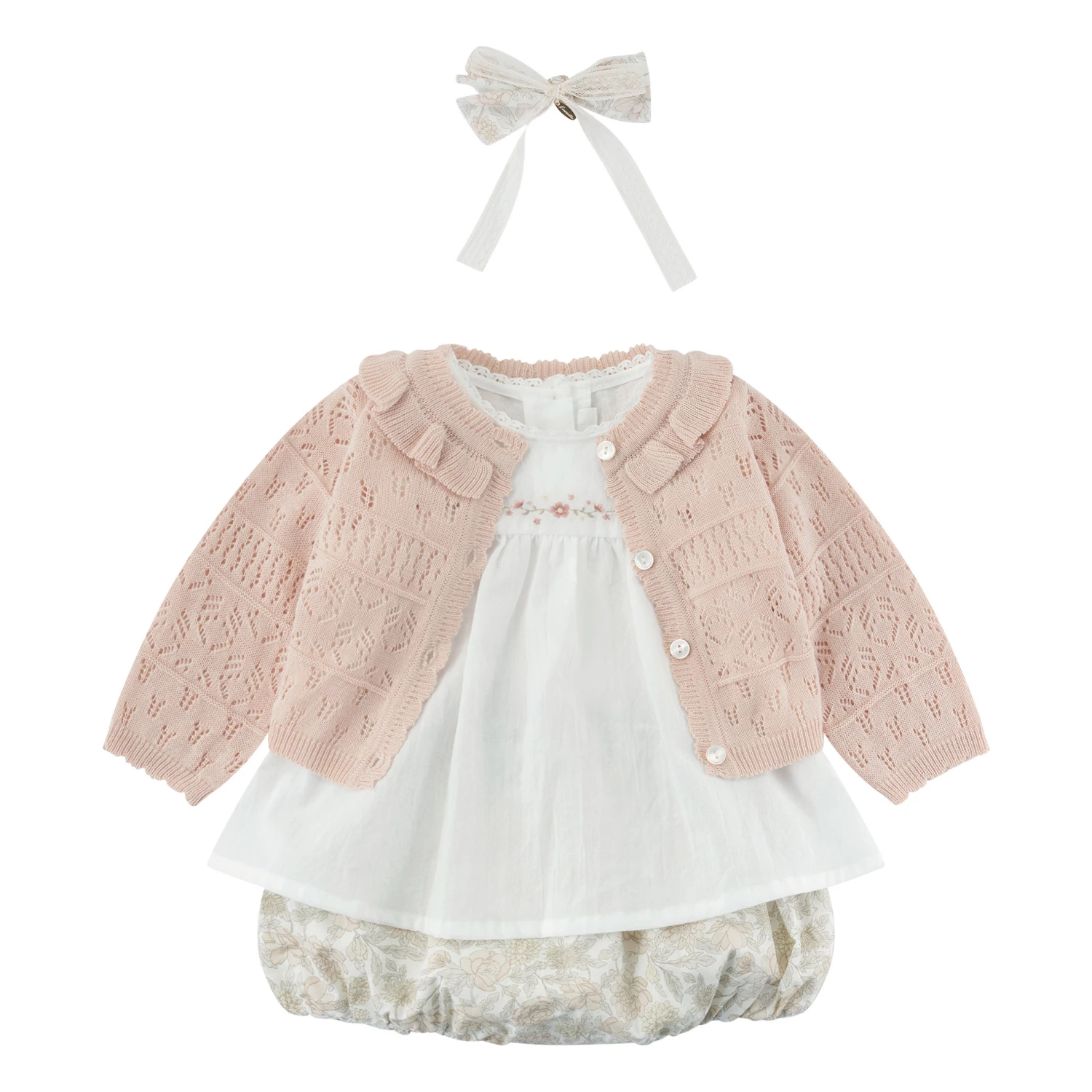 Flash Sale ๐ Ceia Cardigan Pale pink Louisiella Fashion Baby, Children ๐ 2 Flash Sale ๐ Ceia Cardigan Pale pink Louisiella Fashion Baby, Children ๐ - Image 2