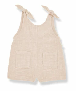 Best Pirce ✨ Cesca Double Cotton Muslin Romper Pale pink 1+ in the family Fashion Baby, Children 🛒