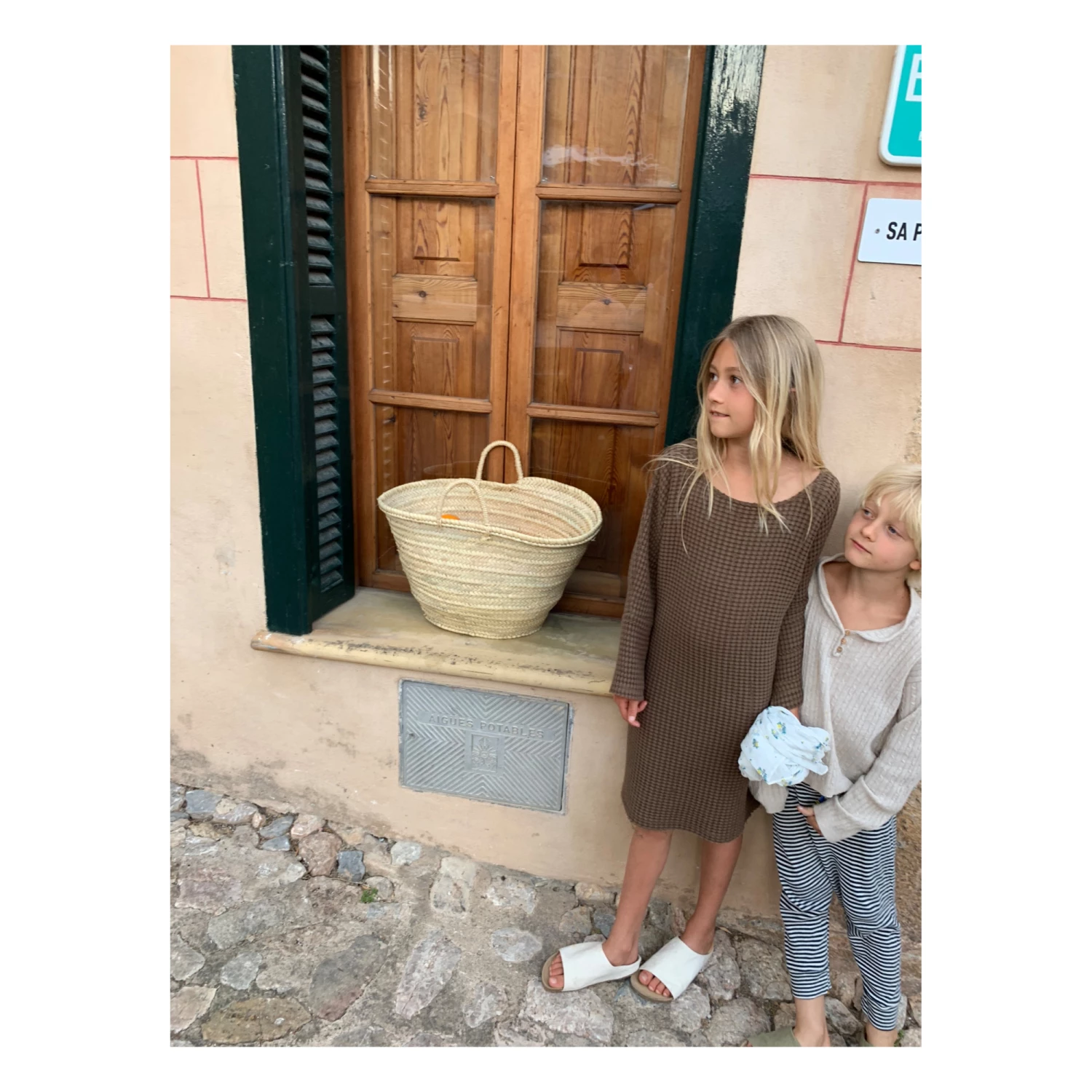 Cheap ๐ Ceylan Organic Cotton Waffle ๐ Dress Chocolate Yoli & Otis Fashion Children ๐ 3 Cheap ๐ Ceylan Organic Cotton Waffle ๐ Dress Chocolate Yoli & Otis Fashion Children ๐ - Image 3