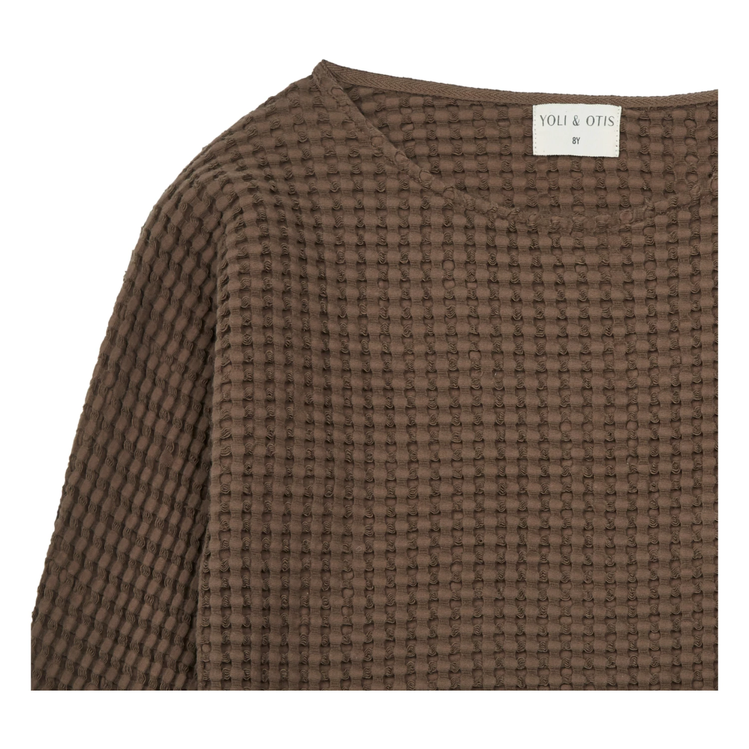 Cheap ๐ Ceylan Organic Cotton Waffle ๐ Dress Chocolate Yoli & Otis Fashion Children ๐ 7 Cheap ๐ Ceylan Organic Cotton Waffle ๐ Dress Chocolate Yoli & Otis Fashion Children ๐ - Image 7