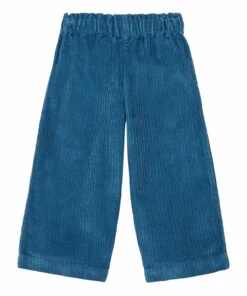 Best Pirce ✔️ Chacha Organic Cotton Corduroy Trousers Peacock blue Bonton Fashion Children 🎉
