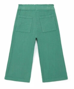 Brand new 🧨 Chacha Organic Cotton Muslin Trousers Green Bonton Fashion Children 🧨 -Outlet Kids' Fashion Store chacha organic cotton muslin trousers green bonton fashion children 2