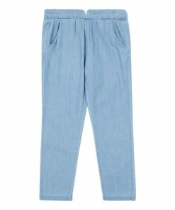 Buy 🔥 Chambray trousers Denim blue Emile et Ida Fashion Children 💯
