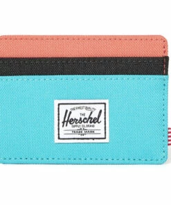 Deals 👏 Charlie Card Holder Blue Herschel Fashion Teen, Children 👏