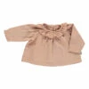 Coupon 🧨 Charm Double Cotton Muslin Blouse Dusty Pink Poudre Organic Fashion Baby, Children 🎉