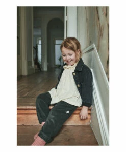 Buy 🛒 Charm Double Cotton Muslin Blouse White Poudre Organic Fashion Baby, Children 🌟 -Outlet Kids' Fashion Store charm double cotton muslin blouse white poudre organic fashion baby children 3