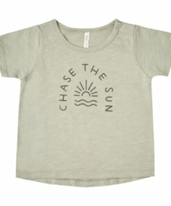 Coupon 🤩 Chase The Sun T-Shirt Khaki Rylee + Cru Fashion Baby, Children 🌟