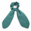 Discount 🌟 Checked Scrunchie Turquoise Bonpoint Fashion Children 🌟