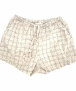 Coupon 😀 Checked Shorts White Longlivethequeen Fashion Teen, Children 🔥