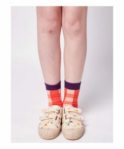 Cheap ⭐ Checked 🧦 Socks Red Bobo Choses Fashion Children 😍 -Outlet Kids' Fashion Store checked socks red bobo choses fashion children 2