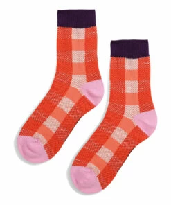 Cheap ⭐ Checked 🧦 Socks Red Bobo Choses Fashion Children 😍