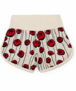 Wholesale 💯 Chelsea Organic Cotton Knitted Shorts Ecru Little Creative Factory Fashion Teen, Children ❤️ -Outlet Kids' Fashion Store chelsea organic cotton knitted shorts ecru little creative factory fashion teen children 3