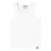 Best Pirce 🧨 Chopper Ribbed Tank Top White Finger in the nose Fashion Teen, Children ✔️