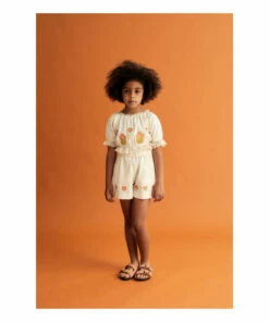 New 🧨 Clémentine Embroidered Blouse Ecru the new society Fashion Teen, Children 😍 -Outlet Kids' Fashion Store cl eacute mentine embroidered blouse ecru the new society fashion teen children 3