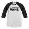 Deals 👏 Classic Raglan T-shirt Black Vans Fashion Teen, Children 😍