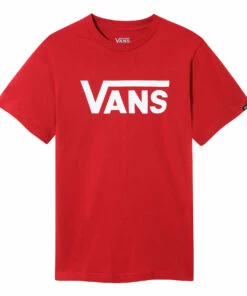 Promo 🎁 Classic T-shirt Brick red Vans Fashion Teen, Children 🧨