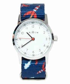 Coupon 🔔 Classic Watch Midnight blue Millow Fashion Children ✔️