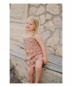 Coupon 😀 Clemoune Organic Cotton Shorts Pink Louise Misha Fashion Teen, Children 🔔 -Outlet Kids' Fashion Store clemoune organic cotton shorts pink louise misha fashion teen children 2
