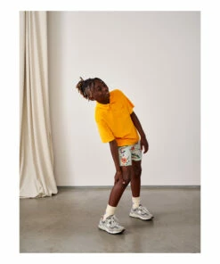 Deals 🔔 Clim Terry Cloth Polo Shirt Orange Bellerose Fashion Teen, Children 🌟 -Outlet Kids' Fashion Store clim terry cloth polo shirt orange bellerose fashion teen children 2