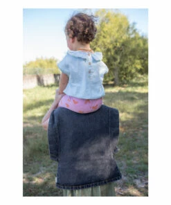 Budget 🤩 Collar Blouse Light Blue Piupiuchick Fashion Children 👏 -Outlet Kids' Fashion Store collar blouse light blue piupiuchick fashion children 2