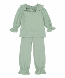 New 👏 Colombine Organic Cotton Pyjamas Green water Risu Risu Fashion Teen, Children ✔️ -Outlet Kids' Fashion Store colombine organic cotton pyjamas green water risu risu fashion teen children 2