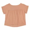 Wholesale 🧨 Cotton and Linen T-shirt Dusty Pink Búho Fashion Children 😍