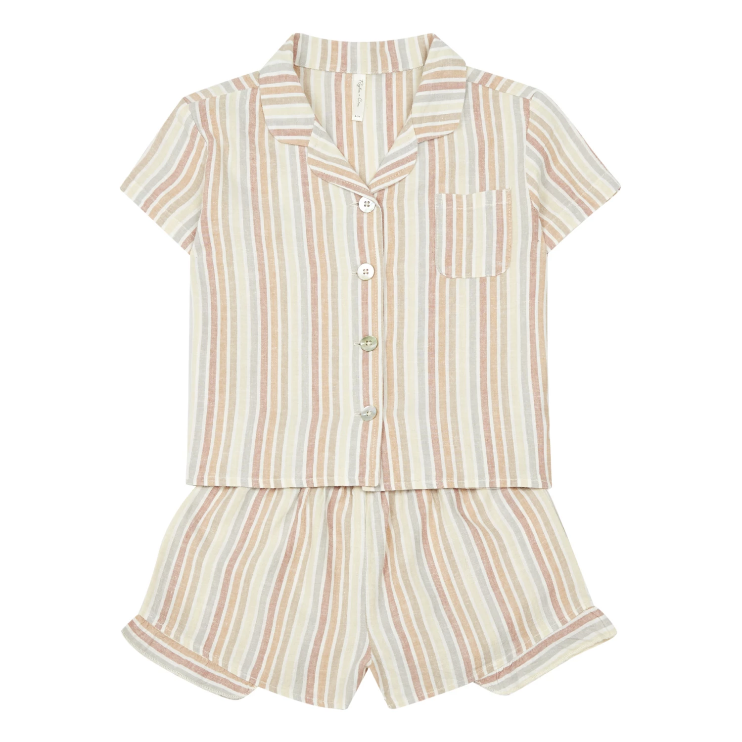 Best Sale π Cotton Crepe Striped Top & Bottom Pyjama Set Yellow Rylee + Cru Fashion Children π 1 Best Sale π Cotton Crepe Striped Top & Bottom Pyjama Set Yellow Rylee + Cru Fashion Children π