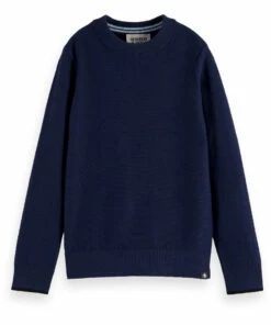 Deals 🔥 Cotton Jumper Blue Scotch & Soda Fashion Teen, Children 👏