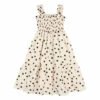 Best reviews of ✨ Cotton Muslin Polka Dot 👗 Dress Ecru B&uacute;ho Fashion Children 👏