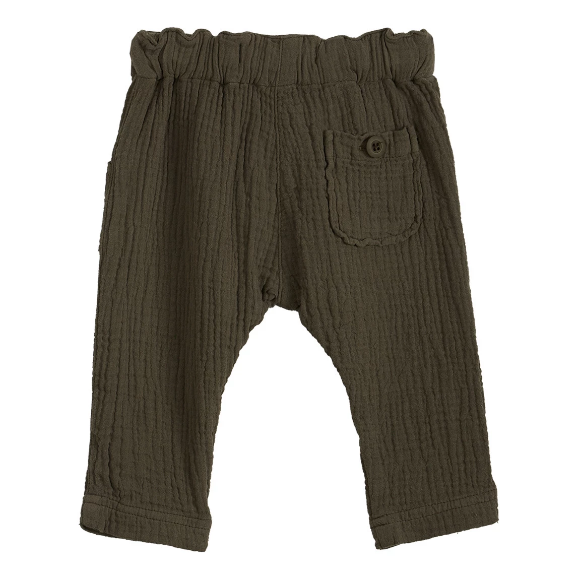 Best deal 🎁 Cotton Muslin Trousers Khaki Emile et Ida Fashion Baby, Children 😀 6 Best deal 🎁 Cotton Muslin Trousers Khaki Emile et Ida Fashion Baby, Children 😀 - Image 6