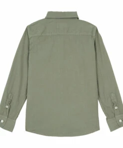 Budget ❤️ Cotton Shirt Olive green Hartford Fashion Teen, Children 😀 -Outlet Kids' Fashion Store cotton shirt olive green hartford fashion teen children 2