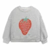Wholesale 🌟 Cotton Strawberry Sweatshirt Grey Bobo Choses Fashion Children 🎉