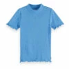 Best Pirce 🎁 Cotton T-shirt Light Blue Scotch & Soda Fashion Teen, Children 🤩