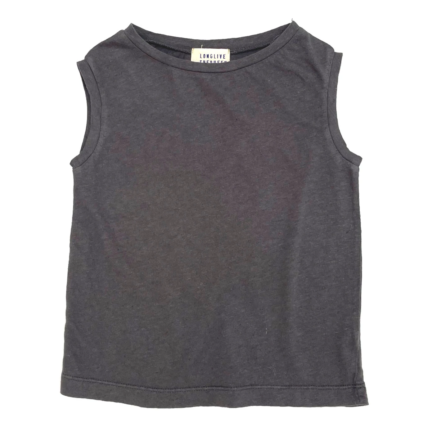 Outlet ๐งจ Cotton Tank Top Black Longlivethequeen Fashion Teen, Children โ 1 Outlet ๐งจ Cotton Tank Top Black Longlivethequeen Fashion Teen, Children โ