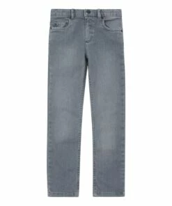 Coupon ✨ Coyote Slim 👖 Jeans Denim grey Bonpoint Fashion Teen, Children ⌛