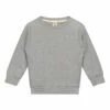 Outlet 🔔 Crewneck Organic Cotton Sweatshirt Grey Gray Label Fashion Children 💯