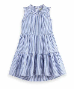 Best deal 🧨 Crispy 👗 Dress Blue Scotch & Soda Fashion Teen, Children ❤️