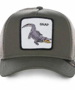 Cheapest 🎁 Crocodile Cap Green Goorin Bros Fashion Teen, Children 🌟