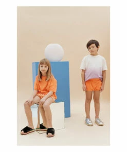 New ✔️ Crop Top Orange Repose AMS Fashion Teen, Children 👍 -Outlet Kids' Fashion Store crop topcrop top orange repose ams fashion teen children 1