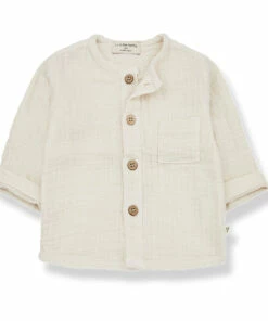 Outlet 🔥 Custo Double Cotton Muslin Shirt Beige 1+ in the family Fashion Baby, Children ✔️