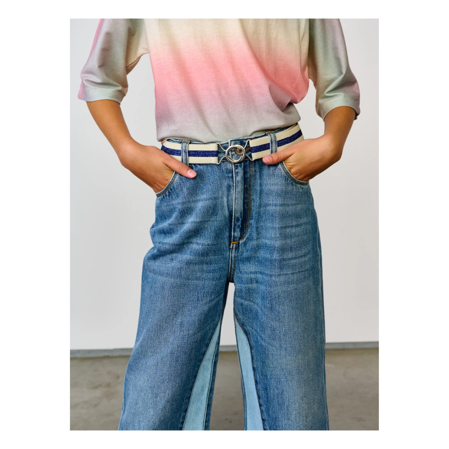 Flash Sale ๐ Cyclia Striped Belt Blue Bellerose Fashion Teen, Children ๐ 2 Flash Sale ๐ Cyclia Striped Belt Blue Bellerose Fashion Teen, Children ๐ - Image 2