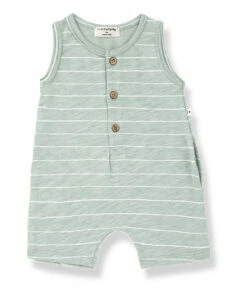 Best Pirce 😀 Dan Playsuit Green water 1+ in the family Fashion Baby, Children 🔔