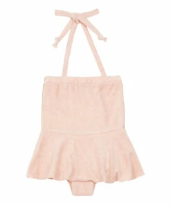 Buy 😀 Dancer One Piece Terry Cloth 🩱 Swimsuit Pink Bonjour Fashion Children 🎁